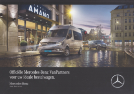 Mercedes-Benz Sprinter VanPartners leaflet, 2 pages, 06/2017, Dutch language