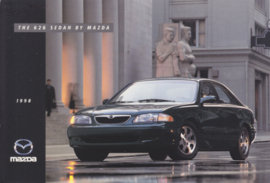 626 Sedan, 1998, US postcard, A5-size