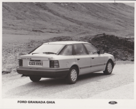 Ford Granada Ghia, large press photo, UK, 10/1985