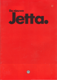 Jetta II brochure, 24 pages,  A4-size, Dutch language, 1/1984