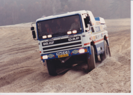 Daf  95 X2 Paris- Dakar truck, press photo, Dutch, 1988