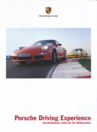 Driving Experience brochure, 4 pages, 10/2007, German language