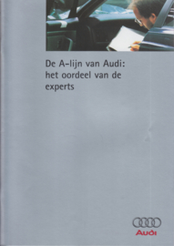 A4/A6/A8/RS2 press reports brochure, 40 pages, 1995, Dutch language