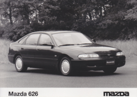 Mazda 626 5-Door Hatchback, press photo, Belgium, 1992
