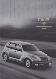 PT Cruiser specs. & colours brochure, 8 pages, 3/2000, Dutch language