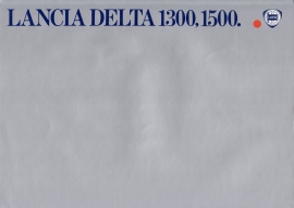 Delta 1300/1500 brochure, A4-size, 8 pages, about 1979, Dutch language