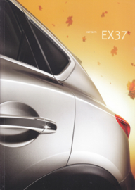 EX37 SUV brochure, 48 pages, Dutch language, 12/2008