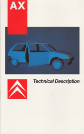 AZ (technical description) brochure, 20 pages, 8/1986, English language