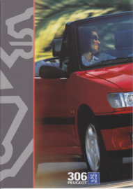 306 Cabriolet brochure, 18 pages, A4-size, 1996, Dutch language