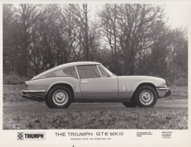 Triumph GT 6 Mk III, press photo, UK, 2/1973, # 227958