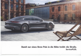 Panamera ServicePLUS brochure, 6 pages, 01/2017, German