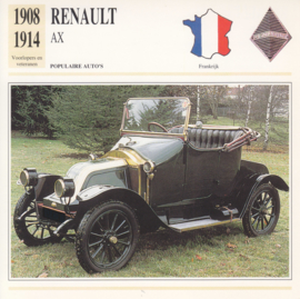 Renault AX card, Dutch language, D5 019 01-05