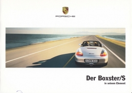 Boxster/Boxster S brochure, 14 pages, 10/01, German %