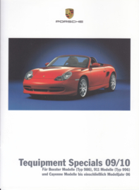 Tequipment Specials brochure + pricelist, 12 + 12 pages, 09/2009, German