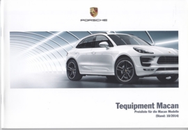 Macan Tequipment pricelist, 52 pages, 10/2014, German