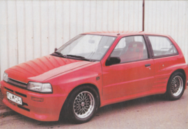 x Charade & Wildcat GL [Rocky} 4WD Tuning A&B folder, 6 pages, c1985, A4-size, German language