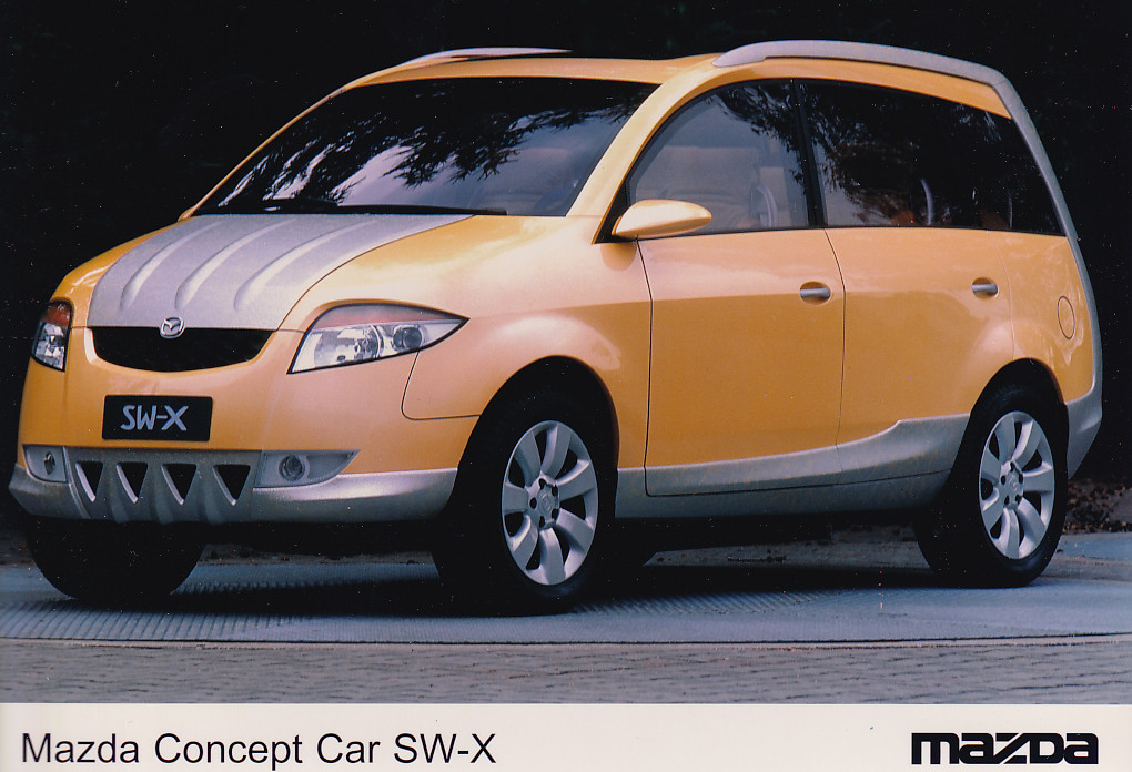 Mazda SW-X Concept Car, press photo, Dutch, 1997