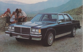 LTD Landau 4-Door Pillared Hardtop, US postcard, standard size, 1979