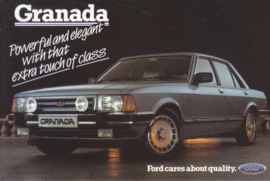 Granada Sedan, A6-size postcard , UK, # SP 182, Oct. 1984