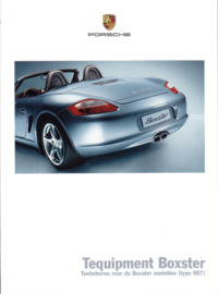 Boxster 987 Tequipment brochure, 28 pages, 07/04, Dutch %