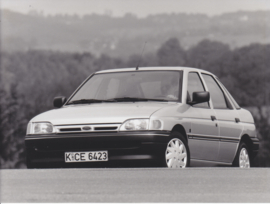 Ford Escort CLX, press photo, Germany, 9/1991