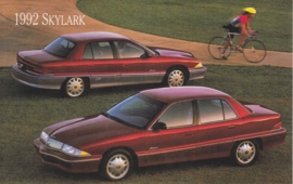 Skylark, US postcard, standard size, 1992