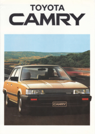 Camry Sedan/Liftback brochure, 4 pages, 1985, Dutch language