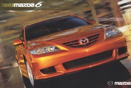 6 Sports Sedan 5-Door, 2004, US postcard, A5-size