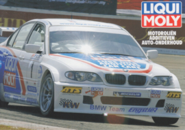 3-Series with Liqui Moly motor oils, A6-size postcard, Dutch language, 2000s