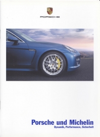 Michelin tyres for Porsche brochure, 16 pages, 08/2009, German language