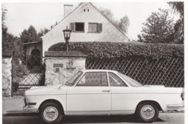 700 Coupé 2 cyl., DIN A6-size photo postcard, 1959-65, 4 languages