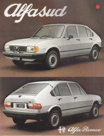 Alfasud brochure, 8 pages, 1/1981,  # 1171, Dutch language