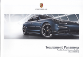 Panamera Tequipment pricelist, 88 pages, 06/2014, German