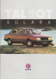 Solara Sedan, sales brochure, 24 pages, Dutch language, 4/1980