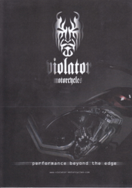 Violator Maximus leaflet, 2 pages, 2004, Dutch language