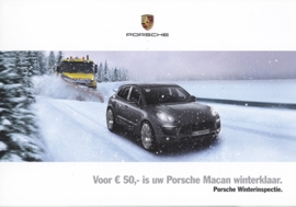 Macan winter inspection folder, 4 pages, 2014/2015, Dutch