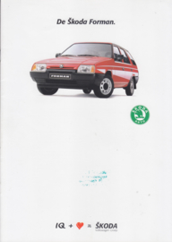 Forman Stationwagon brochure, 18 pages, Dutch language, 1989