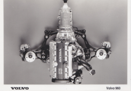 Volvo 960 engine [24 valve], press photo, 1993