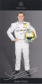 Jamie Green - DTM 2007 - auto gram postcard, German