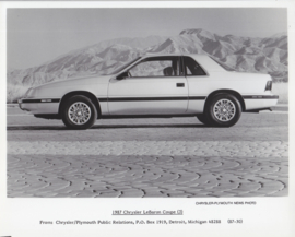 Chrysler LeBaron Coupe, large photo,  USA, 1987, # 87-30