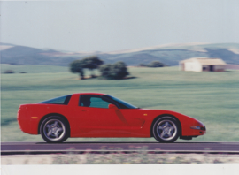 Chevrolet Corvette Coupé - press photo, Europe [Germany] - 1997