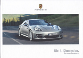 Panamera intro brochure, 50 pages, 01/2009, hard covers, German