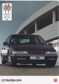 XM Sedan, A6-size postcard, UK issue, about 1990