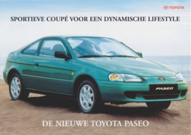 Paseo 1.5i/GT leaflet, 2 pages, 01/1996, Dutch language