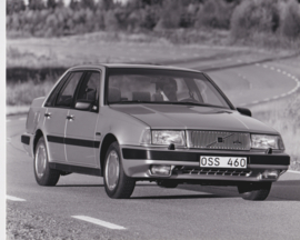 Volvo  460 Sedan, large press photo, Dutch, 1989