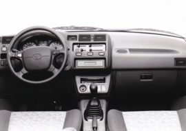 Toyota RAV4 dashboard, press photo, Belgium, 1/1994 (Salon)