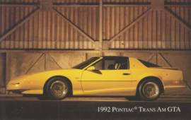 Trans Am GTA, standard-size, USA, 1992
