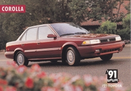 Corolla Sedan, US postcard, 1991, # 31048-91