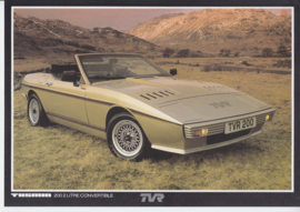 Tasmin 200 2 litre Convertible leaflet, 2 pages, English language, about 1982 *