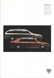 Dedra/Dedra Station Wagon brochure, A4-size, 8 pages, I/98, Dutch language